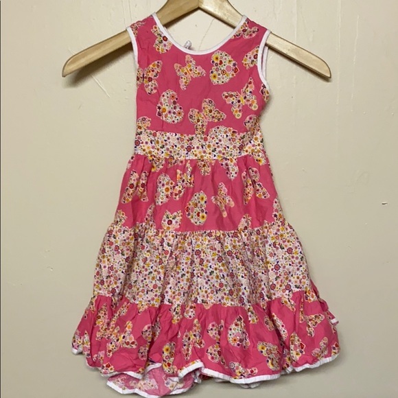 Les filles de Provence Flora Heart Dress Size 3 - Picture 1 of 3